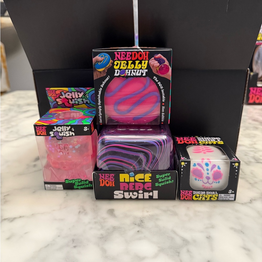 Neon NeeDoh Assorted Squeeze Toys - Multi Color